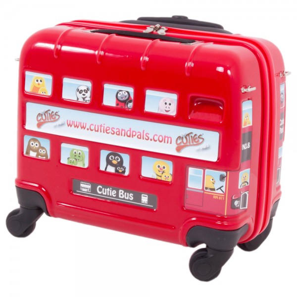 London Sticker Bus - Ride-On Suitcase - The Cuties and Pal - BabyOnline HK