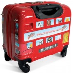 London Sticker Bus - Ride-On Suitcase - The Cuties and Pal - BabyOnline HK
