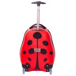 Polka - The Ladybird - Kids Carry-on Trolley Luggage - The Cuties and Pal - BabyOnline HK