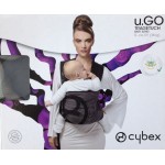 U.Go Baby Sling - Grey/Pink (No packing) - Cybex - BabyOnline HK
