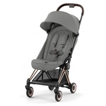 Cybex - Coya - Ultra Compact Travel Stroller (Rose Gold - Mirage Grey)