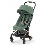 Cybex - Coya - Ultra Compact Travel Stroller (Rose Gold - Leaf Green) - Cybex - BabyOnline HK