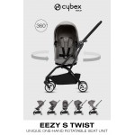 Eezy S Twist - Baby Stroller - Lavastone Black - Cybex - BabyOnline HK