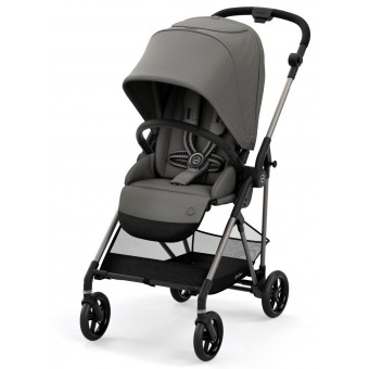 Melio TPE - Baby Stroller - Soho Grey