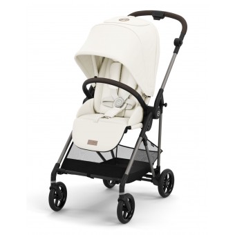 Melio TPE - Baby Stroller - Cotton White