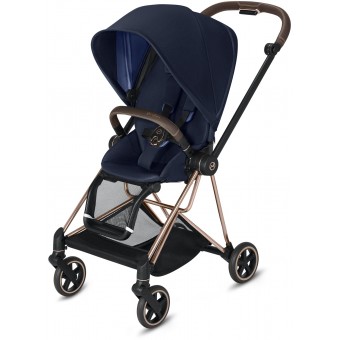 MIOS - Baby Stroller - Rose Gold + Indigo Blue