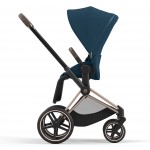 Cybex Priam 4.0 - Baby Stroller - Rose Gold + Mountain Blue - Cybex - BabyOnline HK