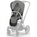 Cybex Priam 4.0 - Baby Stroller - Matt Black + Soho Grey - Cybex - BabyOnline HK