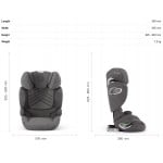 Cybex - Solution T i-Fix Plus 小童汽車座椅 (Nautical Blue) - Cybex - BabyOnline HK