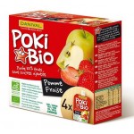 Poki Bio - Organic Puree (Apple + Strawberry) 4 x 90g - Danival - BabyOnline HK