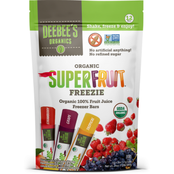 Organic SuperFruit Freezie (12 bars)
