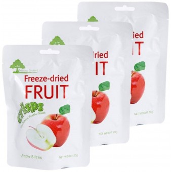 Delicious Orchard - Freeze-dried Apple Crisps 20g x 3 packs