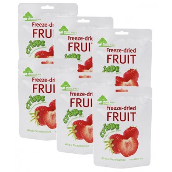 Delicious Orchard - Freeze-dried Whole Strawberry 20g x 6 packs