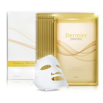 Dermier - Forever Shine Dermal Radiant H2O Face Mask (10 pieces)
