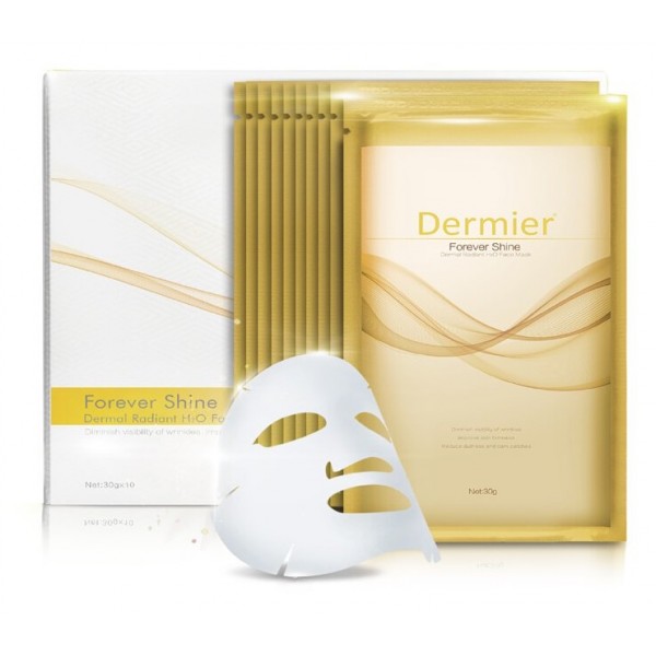 英國 Dermier - 卓越提亮水光3D面膜 (女神的秘密) - 10片/盒 - Dermier - BabyOnline HK