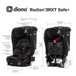 Diono - Radian 3RXT Safe+ Car Seat (Black Jet) - Diono