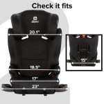 Diono - Cambria 2 - 2-in-1 Booster Car Seat (Black) - Diono - BabyOnline HK