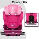Diono - Cambria® 2 - 2-in-1 Booster Car Seat (Pink) - Diono - BabyOnline HK