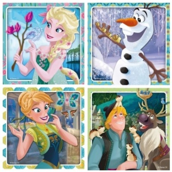 Disney Frozen - Puzzle C4 (Set of 4) - Disney - BabyOnline HK