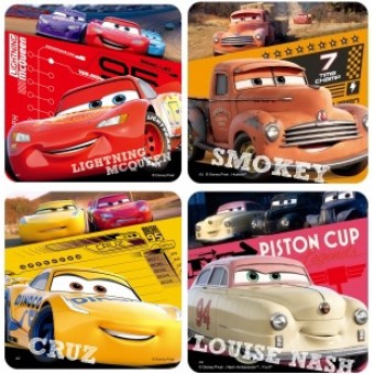 Cars 3 - Puzzle A4 (Set of 4)