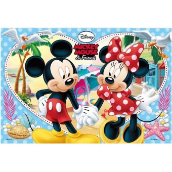 Mickey & Friends 彩色拼圖 17 (60片)