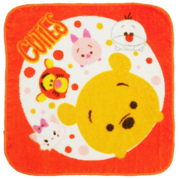 Tsum Tsum - 手巾仔 (20x20) - 橙色 - Disney - BabyOnline HK