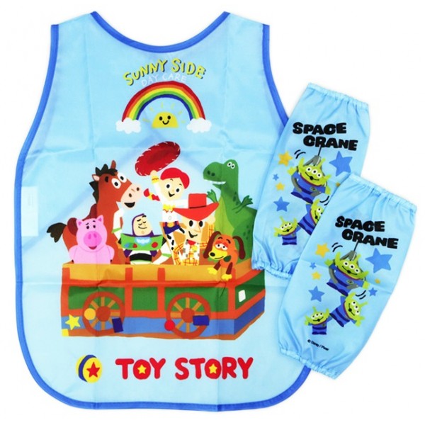 Toy Story - Apron & Sleeves Set (Blue) - Disney - BabyOnline HK