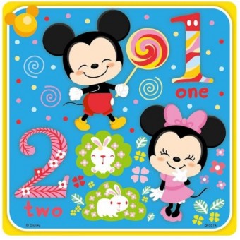 Baby Mickey - Puzzle A (12 pcs)
