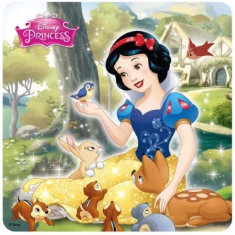 迪士尼公主 - 漂亮古錐拼圖 S (20片)