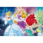 迪士尼公主 - 木製拼圖盒 (3入) - Disney - BabyOnline HK