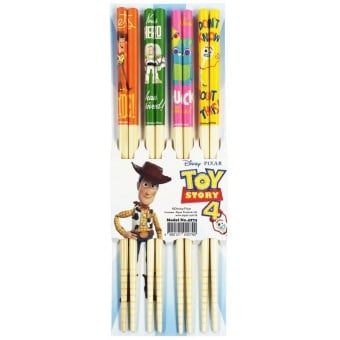 Toy Story 4 - Bamboo Chopsticks 22.5cm (4 pairs)