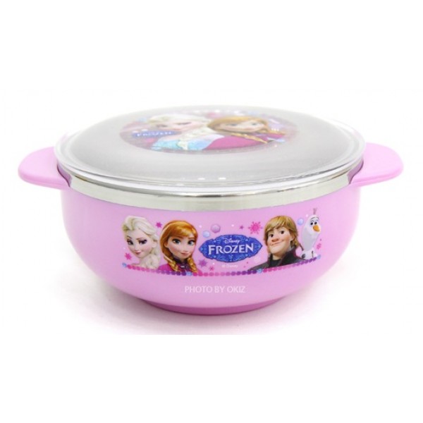 Disney FROZEN - Feeding Bowl with Lid - Stainless Steel Inner - Disney - BabyOnline HK