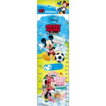 Mickey Mouse - Height Measuring Chart with Eyesight Testing Chart