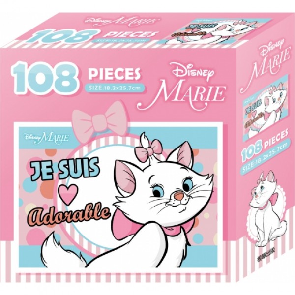 Disney Marie - Jigsaw Puzzle (108 pcs) - Disney - BabyOnline HK