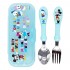 Mickey & Friends - Stainless Steel Spoon & Fork with Case
