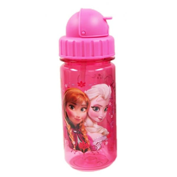 摩雪奇緣 - Tritan BPA Free 吸管水樽 250ml (粉紅色) - Disney - BabyOnline HK