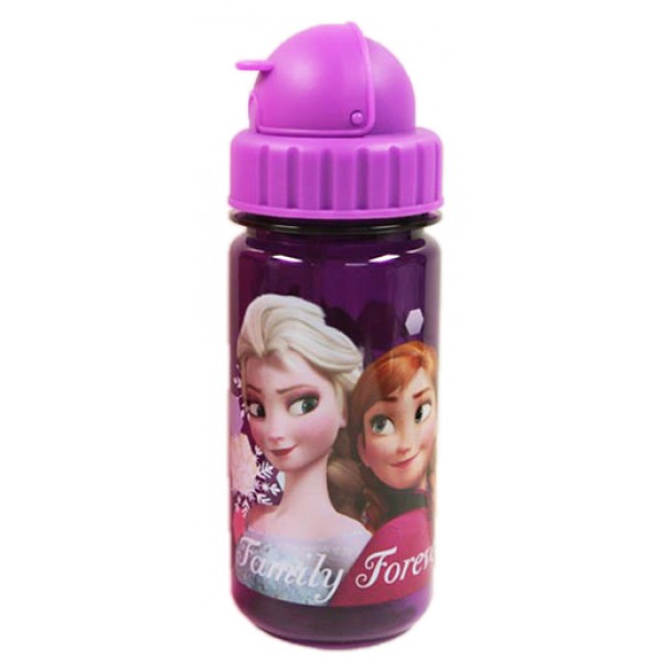 摩雪奇緣 - Tritan BPA Free 吸管水樽 250ml (紫色) - Disney - BabyOnline HK