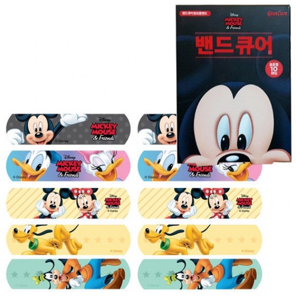 米奇老鼠 - 膠布 (10塊) - Disney - BabyOnline HK