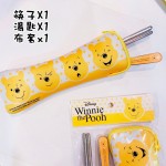 小熊維尼 - 304 不鏽鋼小童匙羹筷子連袋 - Disney - BabyOnline HK