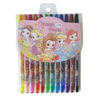 Disney Princess - Korean Crayons (12 colors)