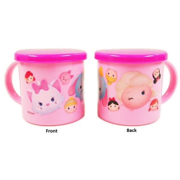 Tsum Tsum - Plastic Mug with Lid (Pink) - Disney - BabyOnline HK