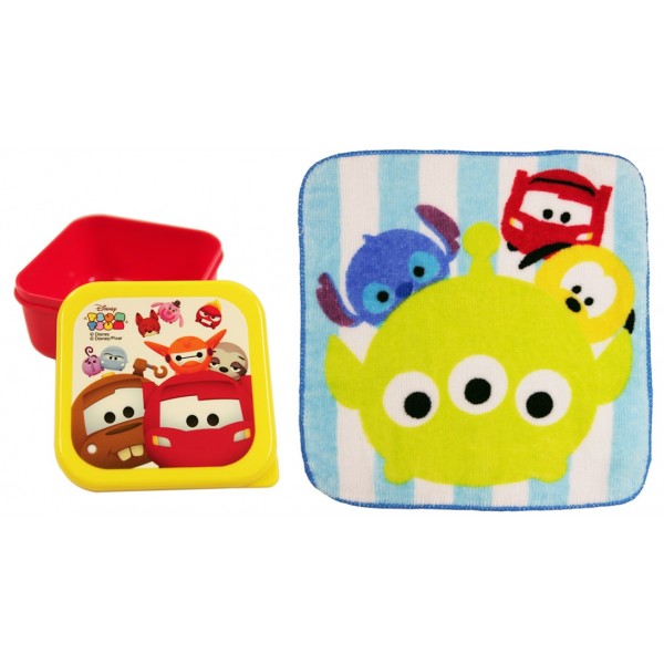Tsum Tsum - Hand Towel with Carrying Case (Cars) - Disney - BabyOnline HK