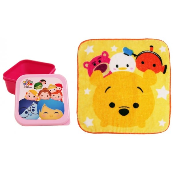Tsum Tsum - Hand Towel with Carrying Case (Inside Out) - Disney - BabyOnline HK