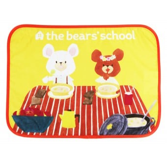 The Bear's School - Soft Fabric Placemat