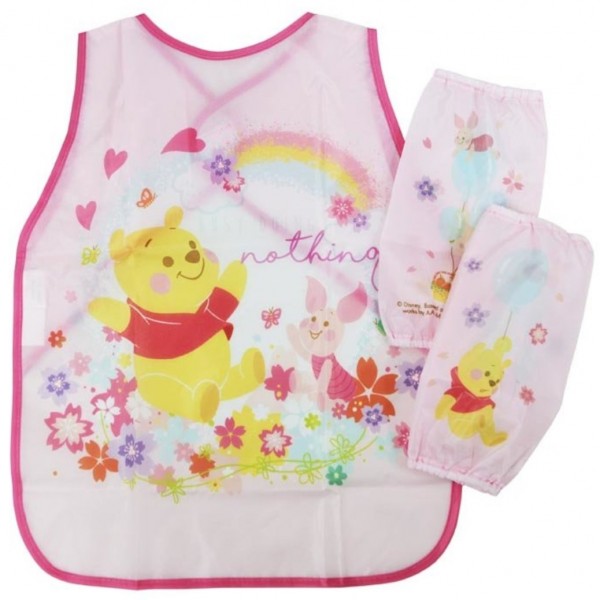 Winnie the Pooh - Apron & Sleeves Set (Pink) - Disney - BabyOnline HK