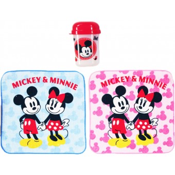 Mickey & Minnie - Hand Towel with Carrying Case
