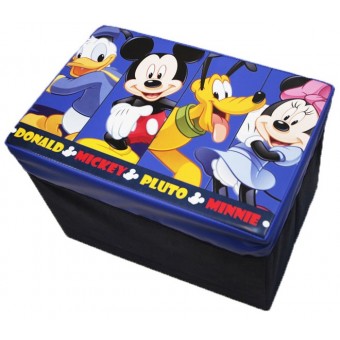 Stool Storage Box - Mickey Mouse (L)