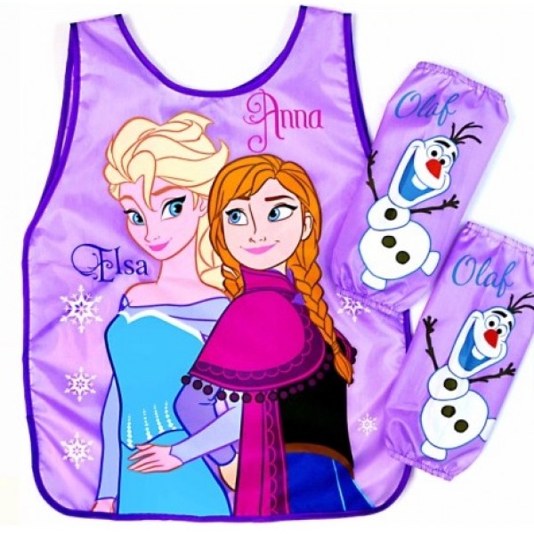 Frozen - Apron & Sleeves Set (Purple) - Disney - BabyOnline HK