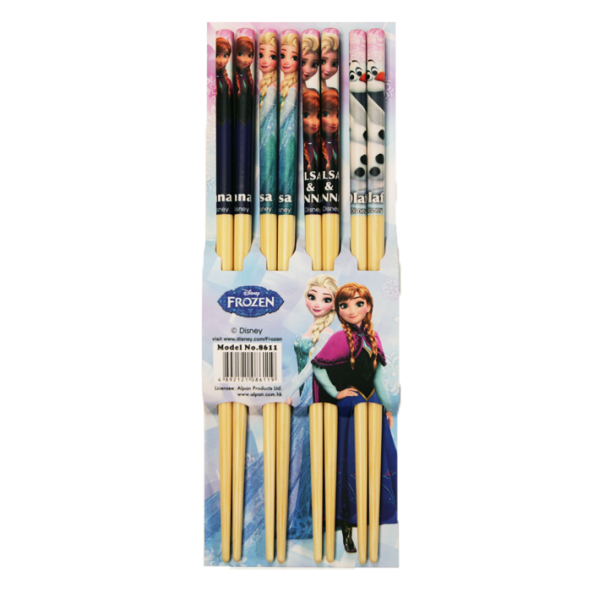 Frozen - Bamboo Chopsticks 22.5cm (4 pairs) - Disney - BabyOnline HK