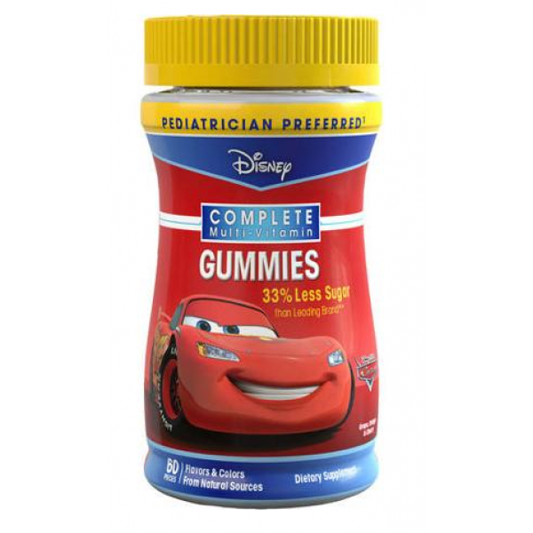 Cars Multivitamin Gummies - 60 Gummies - Disney - BabyOnline HK